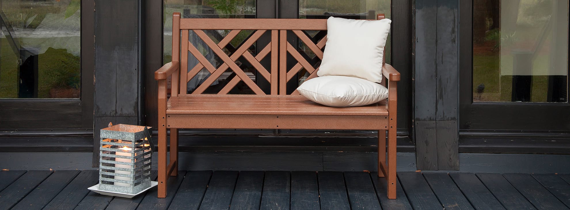 Polywood porch swings online on sale