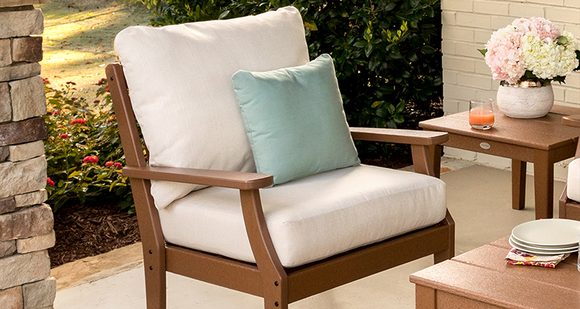 Polywood deep seating chair sale