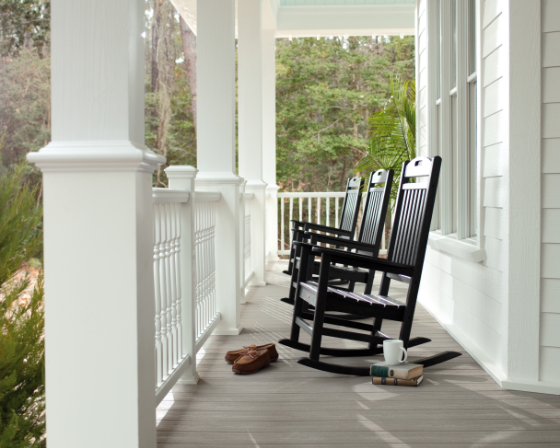 trex outdoor rocking chair