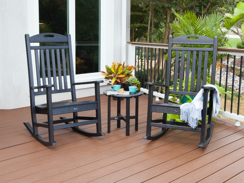 composite deck rocking chairs