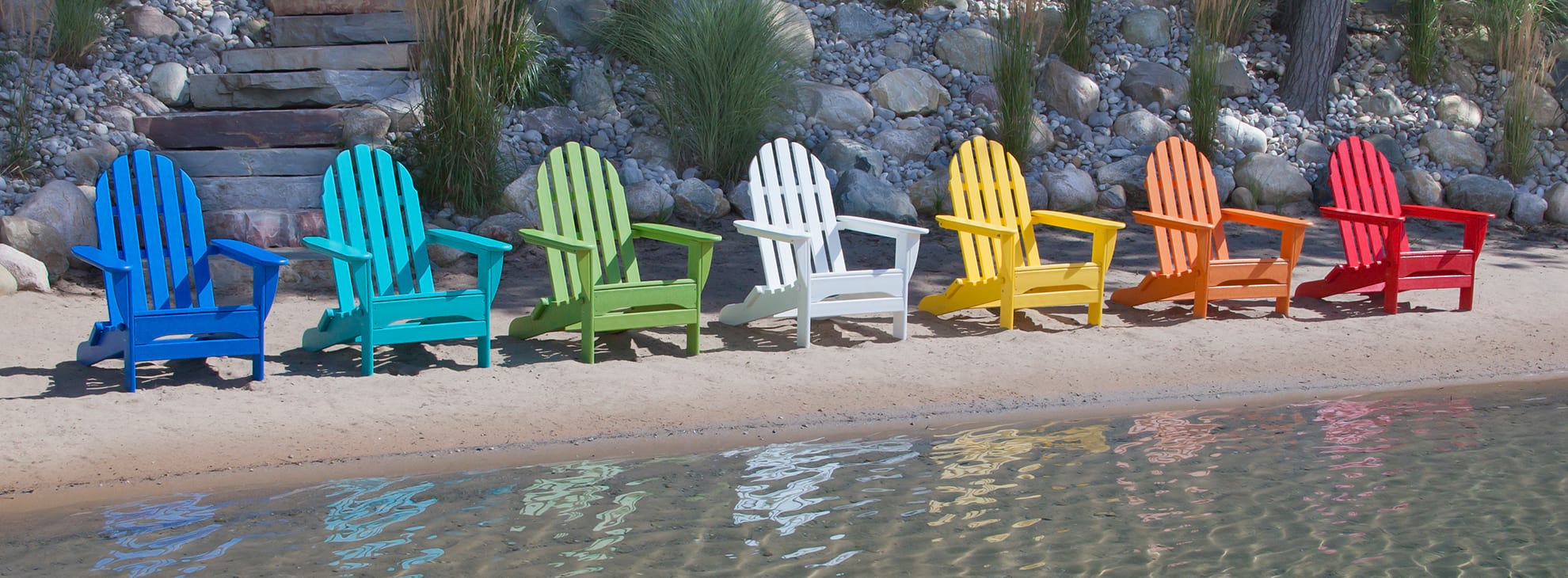 Bright & Colorful Adirondack Chairs | POLYWOOD - POLYWOOD®