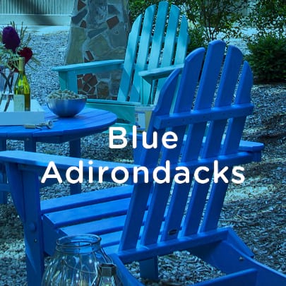 Blue Adirondack Chairs