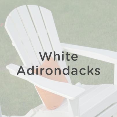 White Adirondack Chairs