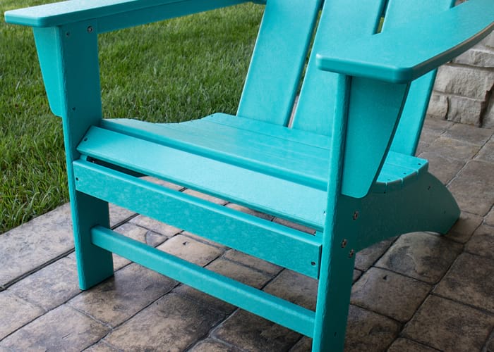 Polywood grant park online traditional curveback adirondack chair