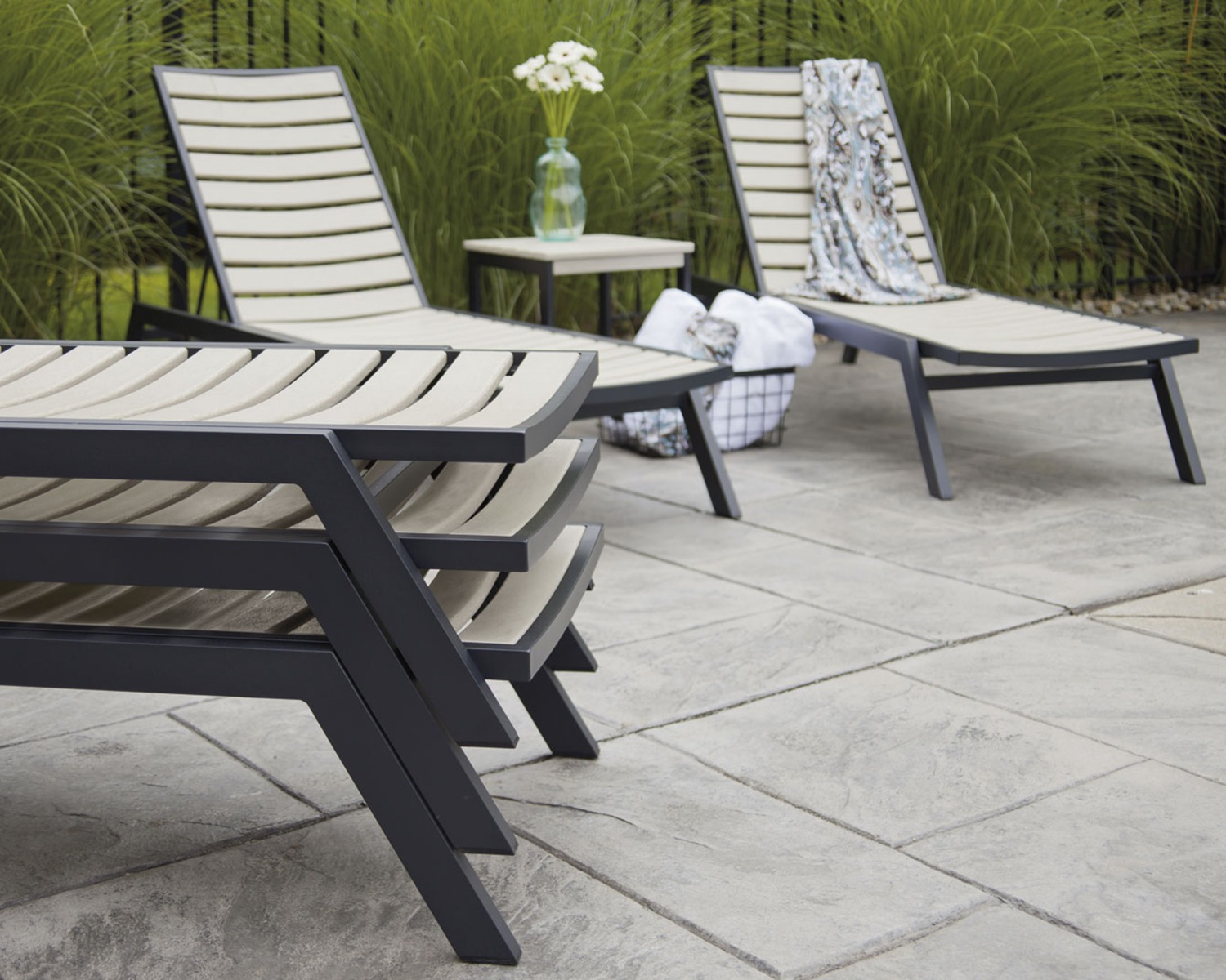 Stackable Chaise Lounges