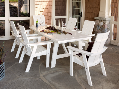 Polywood outdoor best sale dining set sale